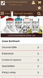 Mobile Screenshot of lantenhammer-shop.de