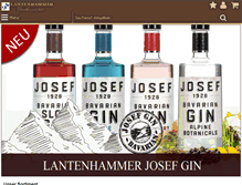 Tablet Screenshot of lantenhammer-shop.de